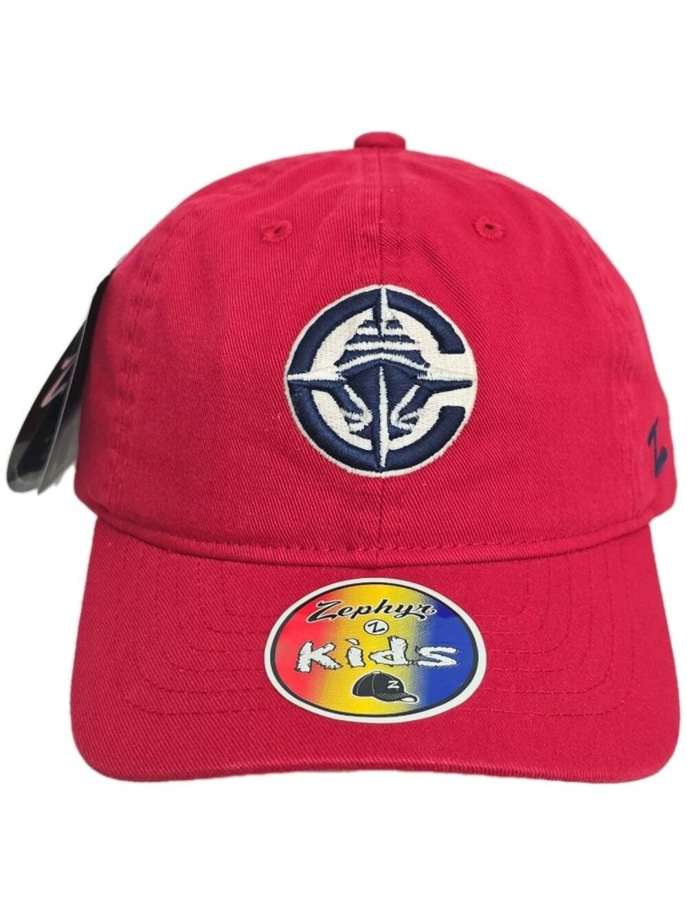 LA Clippers NBA Logo Fan Apparel KIDS Red Hat Cap Zephyr Adjustable NWT